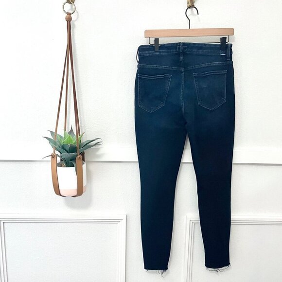 Mother Jeans High Waisted Looked Ankle Fray Last Call Size 30 - Picture 3 of 10